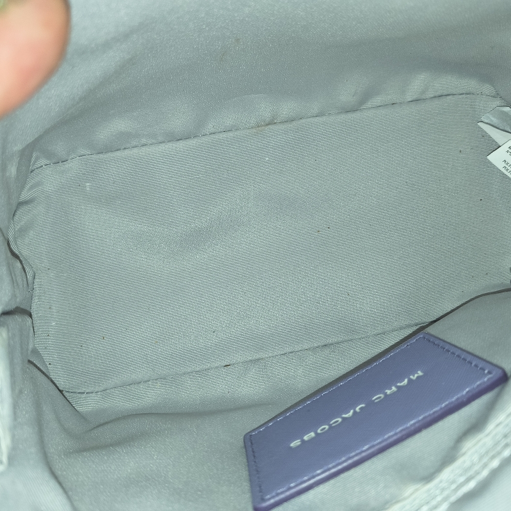 Marc Jacobs Purple Medium Satchel with Dome Shape and Silver Hardware - Picture 8 of 12